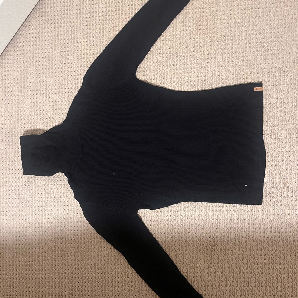 Black Turtleneck Sweater
